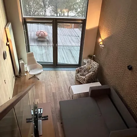 شقة River View Modern Mezzanine Studio