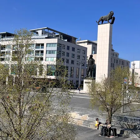 River View Modern Mezzanine Daire Bratislava